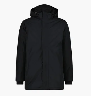 Парка мужская CMP Zip Hood Feel Warm Black 35K3727-U901