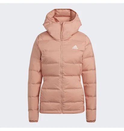 Пуховик жіночий Adidas Helionic Down Jacket Peach GT9201