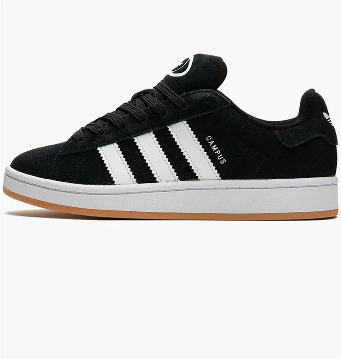 Кроссовки детские Adidas Campus 00S Gum Gs Black HQ6638