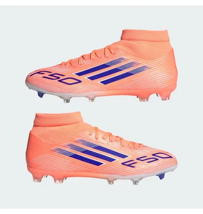 Бутсы детские Adidas F50 League Mid Peach JI3548