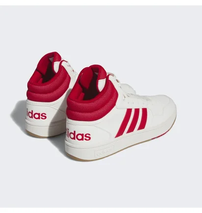 Кроссовки мужские Adidas Hoops 3.0 Mid Lifestyle Basketball Classic Vintage Shoes White IG5569