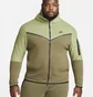 Толстовка чоловіча Nike Nsw Tech Fleece Hoodie Olive Cu4489-334