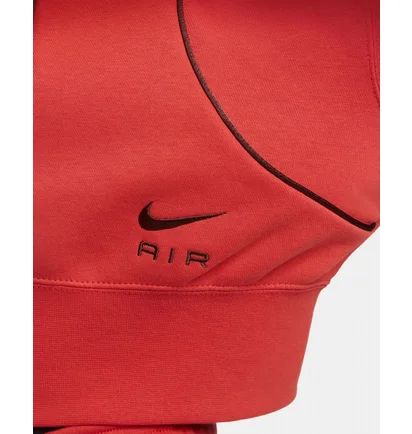 Толстовка жіноча Nike W Nsw Air Flc Hd Fz Orange Dq6579-696