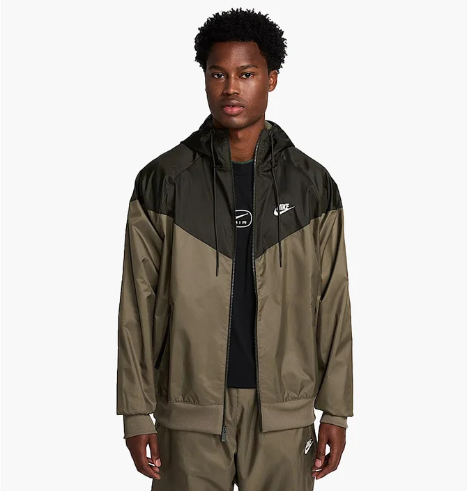 Ветровка мужская Nike Wvn Lnd Wr Hd Jkt Olive DA0001-222