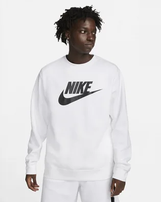 Свитшот мужской Nike Sportswear Club Fleece White DQ4912-100