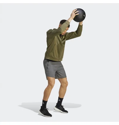 Толстовка мужская Adidas Tr-Es+ Fz Ja Olive IJ9613