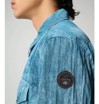 Куртка мужская Napapijri Transitional Jacket B2E Blue NP0A4F3BB2E1