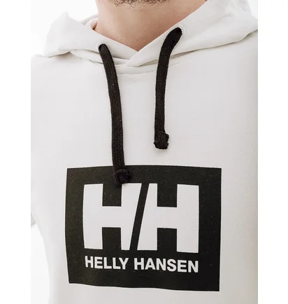 Худи мужское Helly Hansen Hh Box Hoodie Beige 53289-824