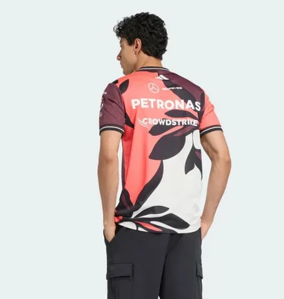 Футболка чоловіча Adidas Mercedes - Amg Petronas Formula One Team Driver Authentic Summer Pack Multi JZ6203