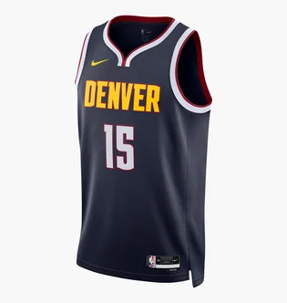 Майка мужская Nike Dri-Fit Nba Swingman Denver Nuggets Icon Edition 2022/23 Black DN2003-419