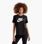 Футболка женская Nike Essential Icon Futura Tee Black Dx7906-010