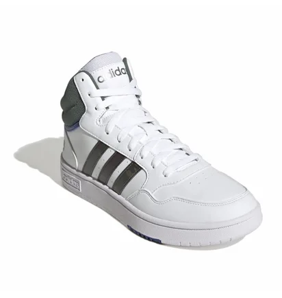 Кроссовки мужские Adidas Hoops 3.0 High Top Sneakers White GY4747