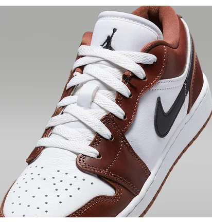 Кросівки унісекс Nike 1 Low White/Brown HF3188-102
