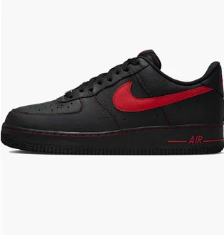 Кроссовки мужские Nike Air Force 1 Low 07 Lv8 Bred Black HQ2037-005