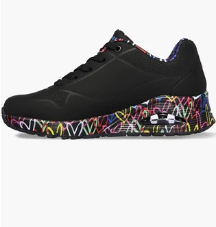 Кроссовки женские Skechers Uno Loving Love Black 155506-BBK