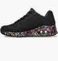 Кросівки жіночі Skechers Uno Loving Love Black 155506-BBK