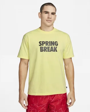 Футболка мужская Nike T-Shirt Sb Yellow DX9457-706
