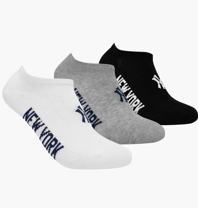 Шкарпетки унісекс New York Yankees Sneaker Multi (3 пари) 15100004-1003