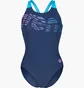Купальник женский Arena Flowing Swimsuit V Back Blue 010256-780