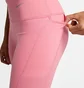 Шорты женские Nike Mid-Rise Ribbed Panel Running Pink DX2951-611