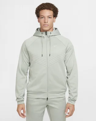 Толстовка мужская Nike Therma-Fit Therma Sphere Grey FZ1107-370