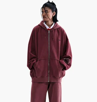 Толстовка унисекс Nike Martine Rose Full-Zip Bordo HM9029-613