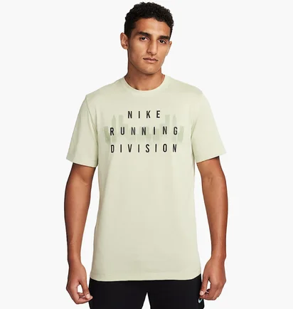 Футболка женская Nike Dri Fit Tee Run Division Green FQ3916-371