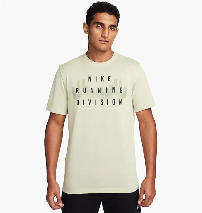 Футболка женская Nike Dri Fit Tee Run Division Green FQ3916-371