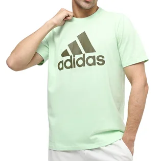 Футболка мужская Adidas Essentials Single Jersey Big Logo Green IS1302