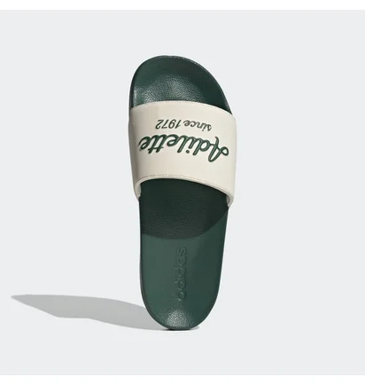 Тапочки унисекс Adidas Adilette Shower Slides Green/White Gw8749