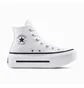 Кеды женские Converse Chuck Taylor All Star Lift Double Stack White A12976C