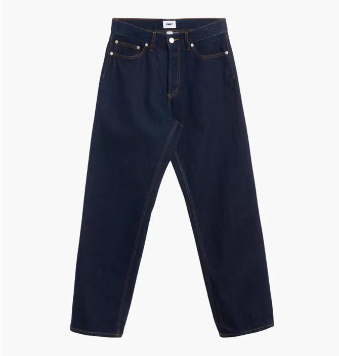 Штаны мужские Obey Hardwork Blue 142010077-RIN