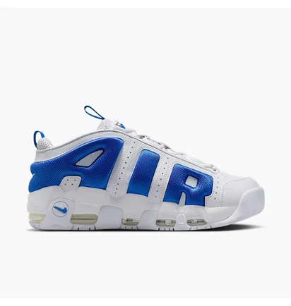Кросівки чоловічі Nike Air More Uptempo Low White/Blue FZ3055-101