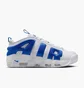 Кросівки чоловічі Nike Air More Uptempo Low White/Blue FZ3055-101