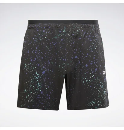 Шорты мужские Reebok Strength Allover Print Shorts Black Hg4070