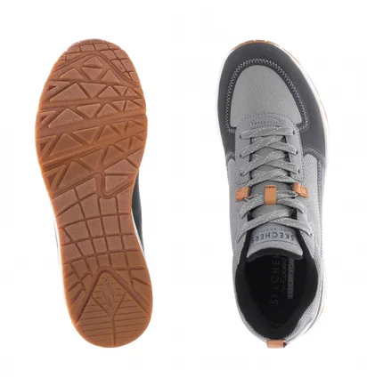 Кросівки чоловічі Skechers Uno Layover Grey 183010-GRY