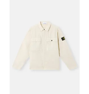 Рубашка мужская Stone Island Stretch Cotton Tela Paracadute Beige K1S151200015-S0003-V0095