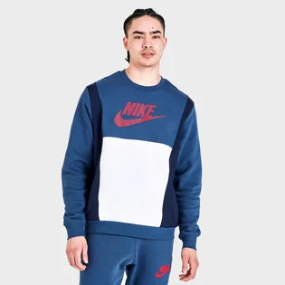 Світшот унісекс Nike Sportswear Hybrid Fleece Crewneck Sweatshirt Blue Do7230-410