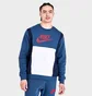 Свитшот унисекс Nike Sportswear Hybrid Fleece Crewneck Sweatshirt Blue Do7230-410