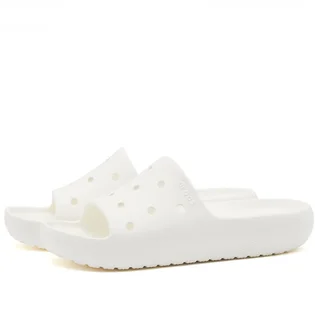 Тапочки чоловічі CROCS V2 Classic Slide White 209401-100