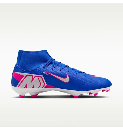 Бутсы унисекс Nike Zm Superfly 10 Acad Fg/Mg Blue FQ1456-446