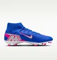 Бутсы унисекс Nike Zm Superfly 10 Acad Fg/Mg Blue FQ1456-446
