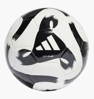Футбольний м'яч Adidas Tiro Club White/Black HT2430