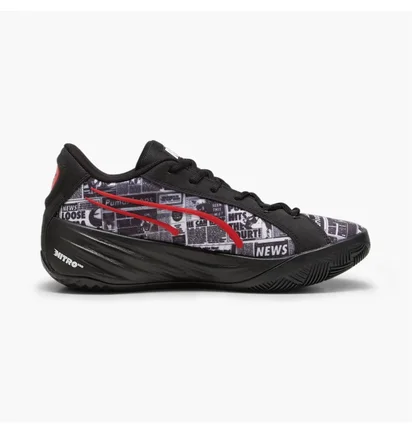 Кросівки чоловічі Puma All-Pro Nitro™ Media Day Basketball Shoes Black/Blue 310395-01