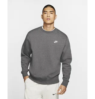 Свитшот мужской Nike M NSW CLUB CRW BB Grey BV2662-071