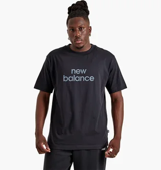 Футболка чоловіча New Balance Relaxed Linear Logo Tee Black MT41582BK