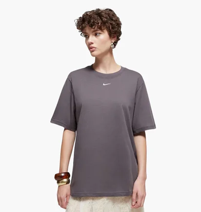 Футболка жіноча Nike Sportswear Essential T-Shirt Grey FD4149-082