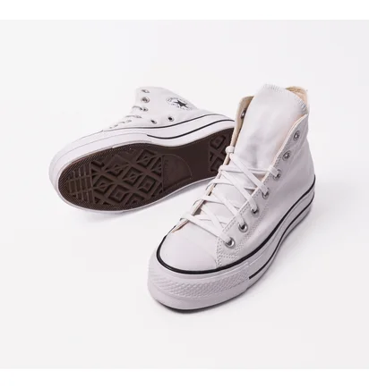 Кеды женские Converse Taylor All Star Lift Hi White 560846C