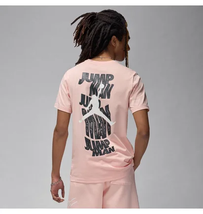 Футболка мужская Air Jordan Brand Ss Jm Stack Pink FN6029-622
