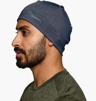 Шапка унисекс Saucony Hurricane Beanie Blue SAU900027-NV